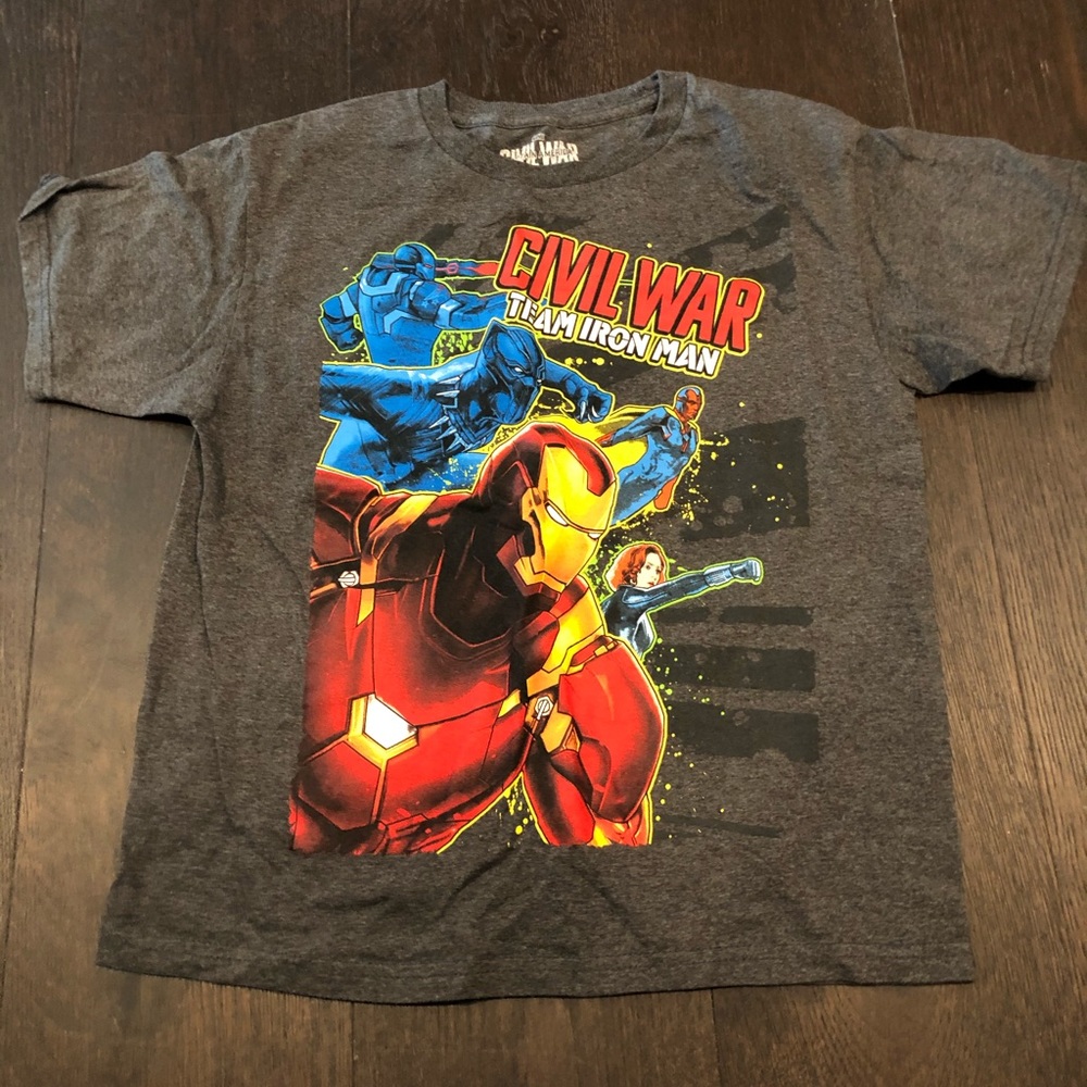 Civil War Team Iron Man t-shirt